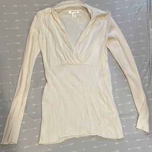 Motherhood maternity white sweater